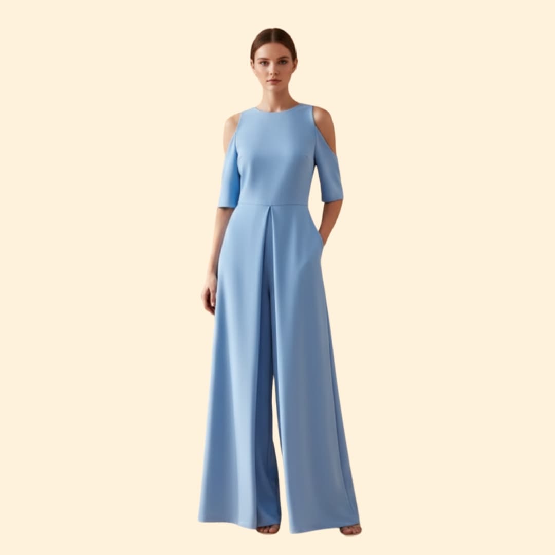 Women's Elegant Cut-Out Jumpsuit