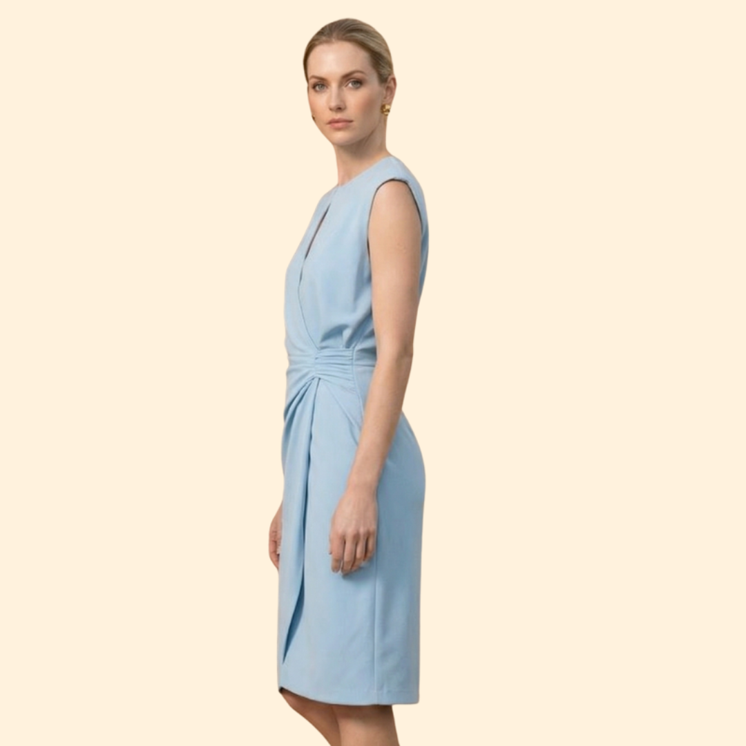 Women's Elegant Draped Dress