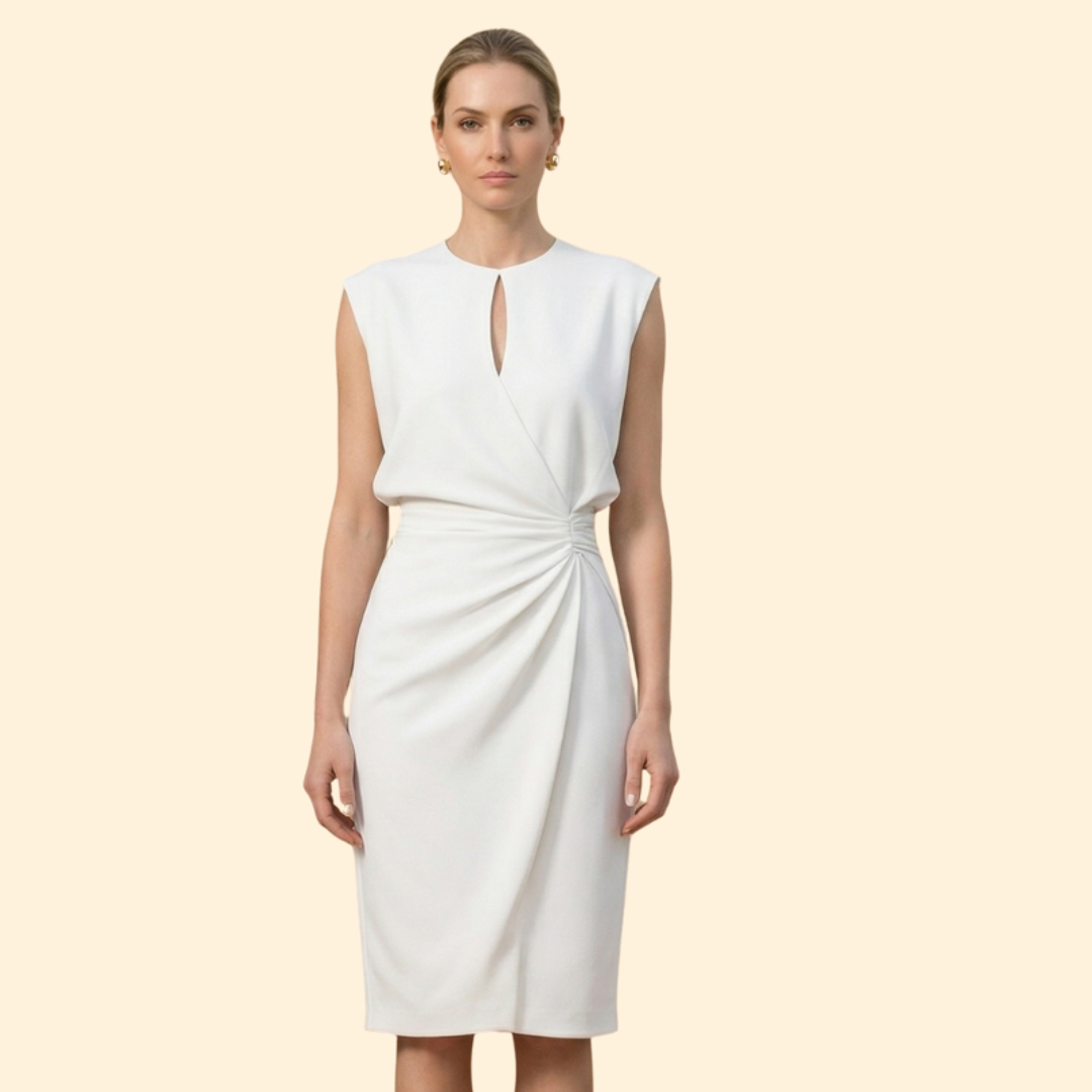 Women's Elegant Draped Dress