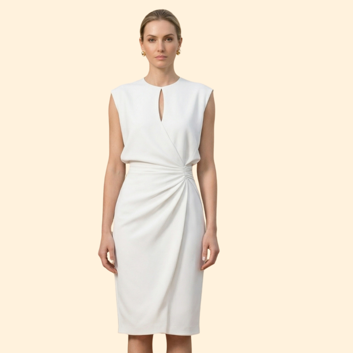 Women's Elegant Draped Dress