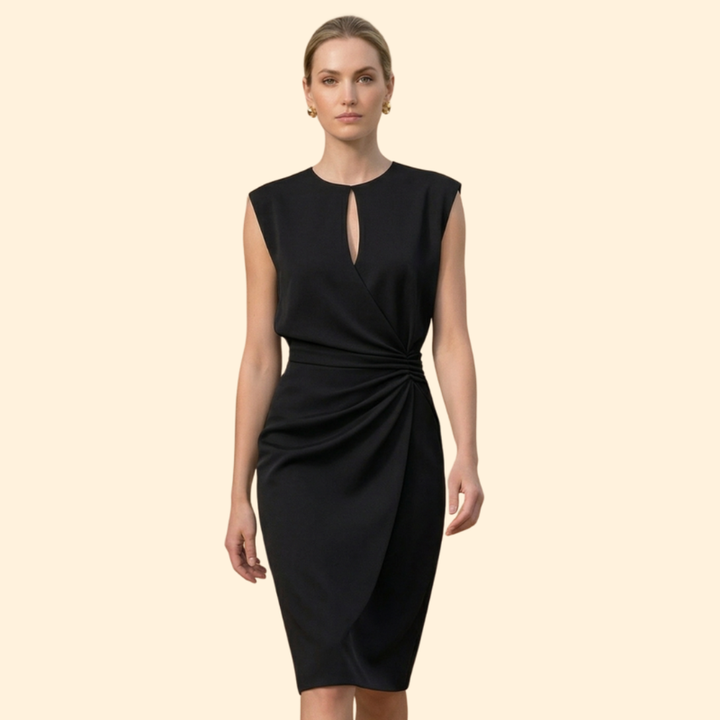 Women's Elegant Draped Dress
