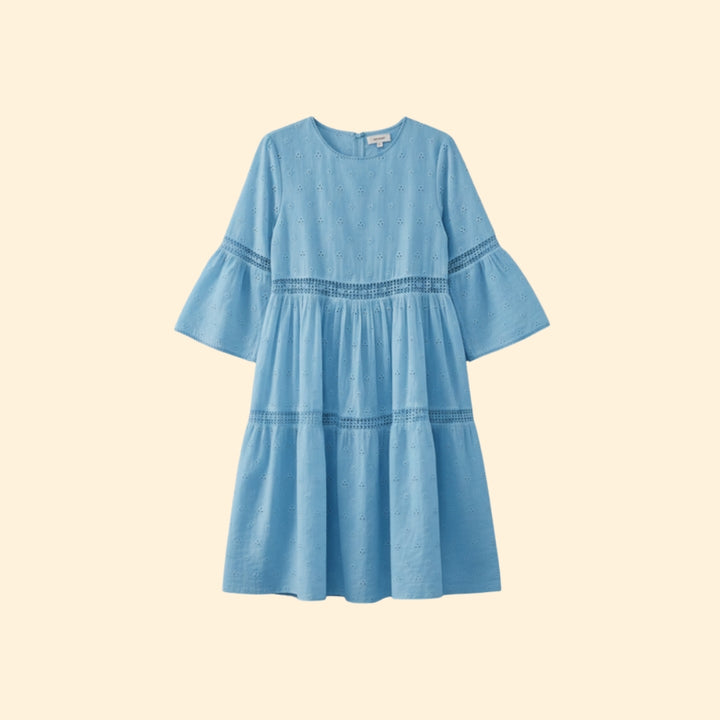 Women's Elegant Eyelet Dress