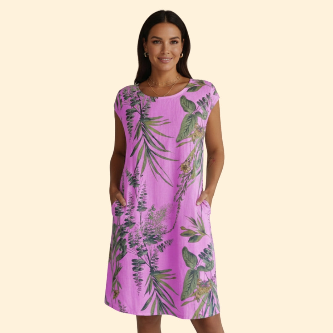 Women's Elegant Floral Dress