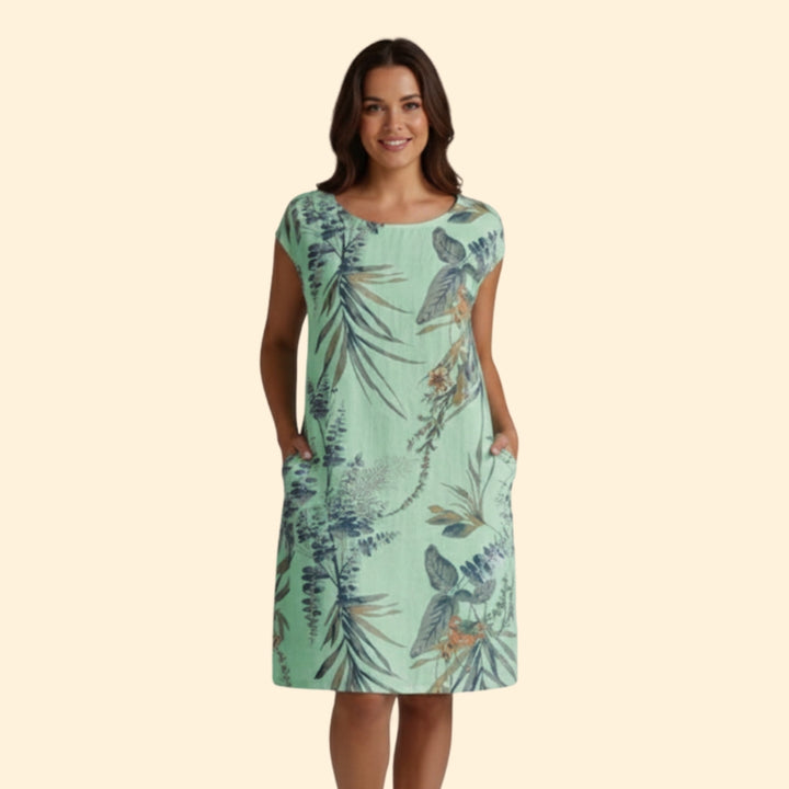 Women's Elegant Floral Dress