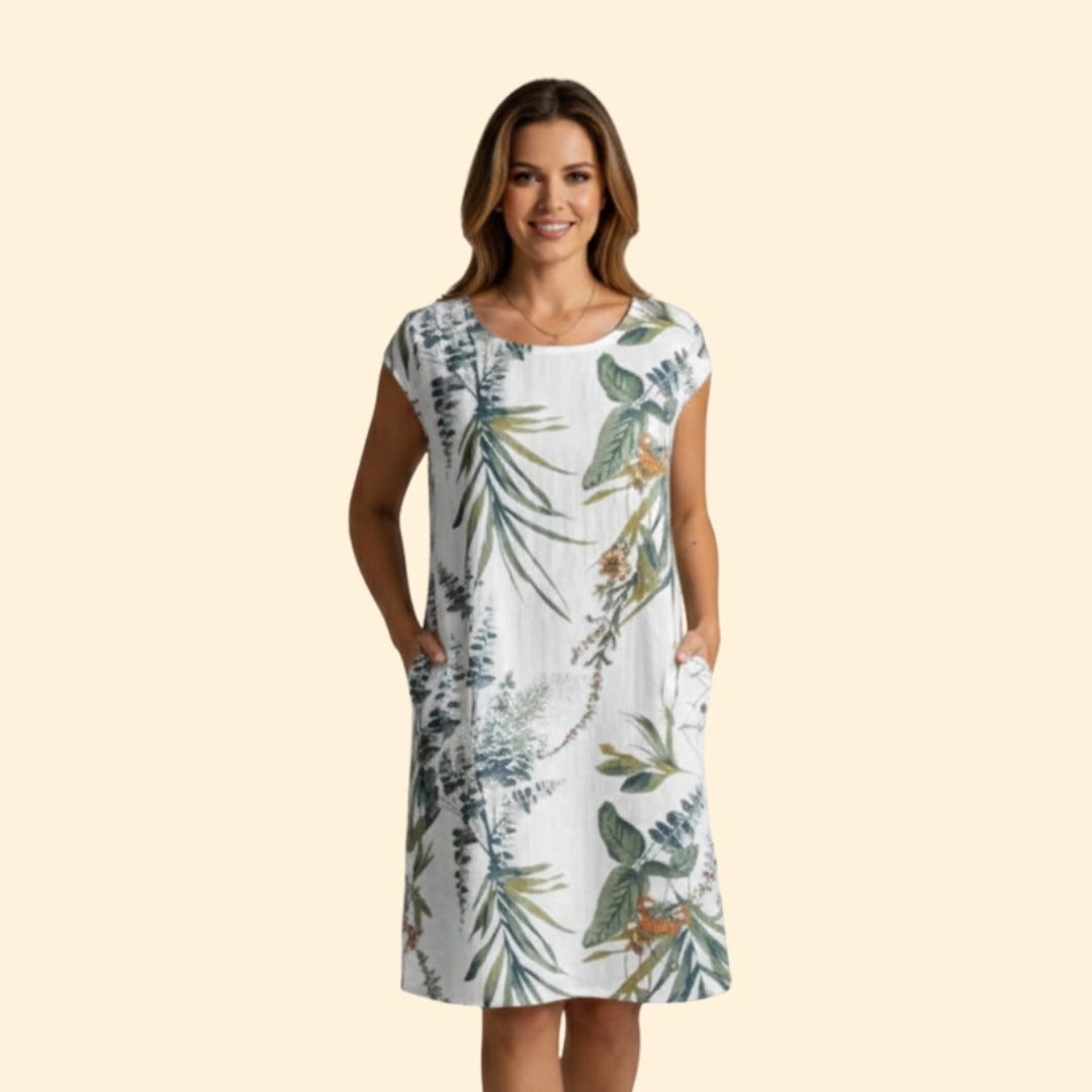 Women's Elegant Floral Dress