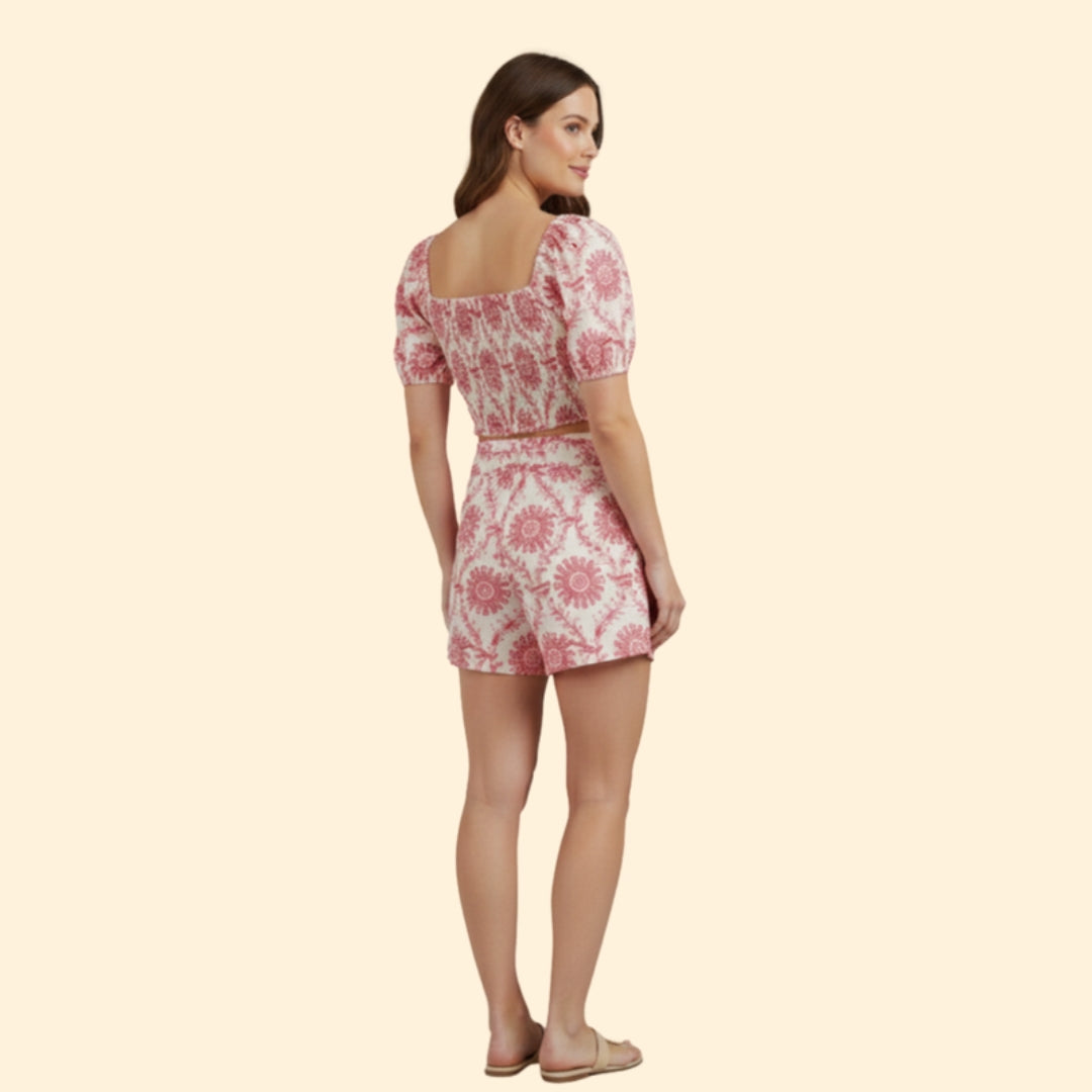 Women's Elegant Floral Set