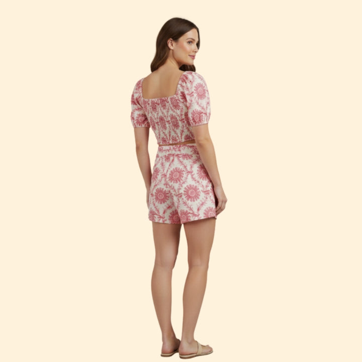 Women's Elegant Floral Set