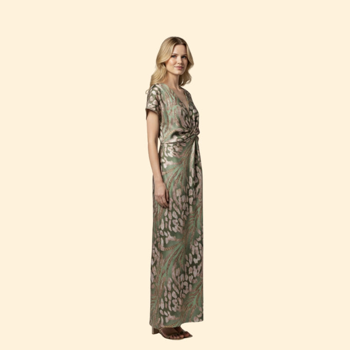 Women's Elegant Floral Wrap Dress
