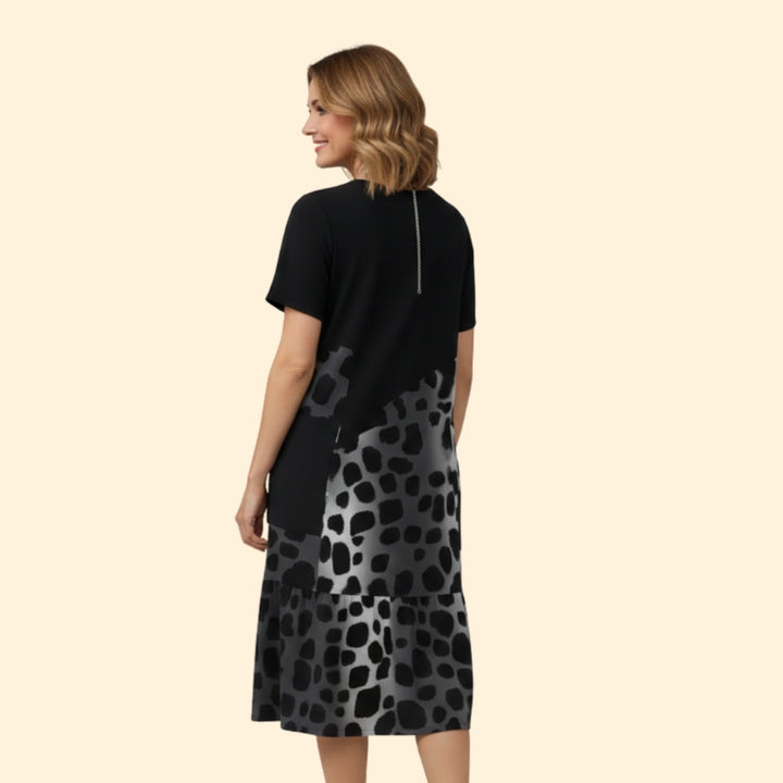 Women's Elegant Graphic Print Dress
