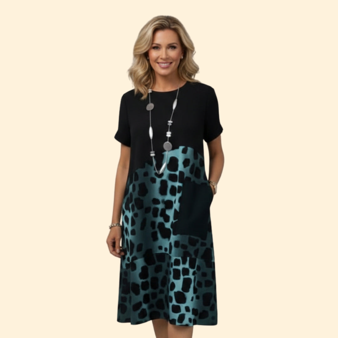 Women's Elegant Graphic Print Dress
