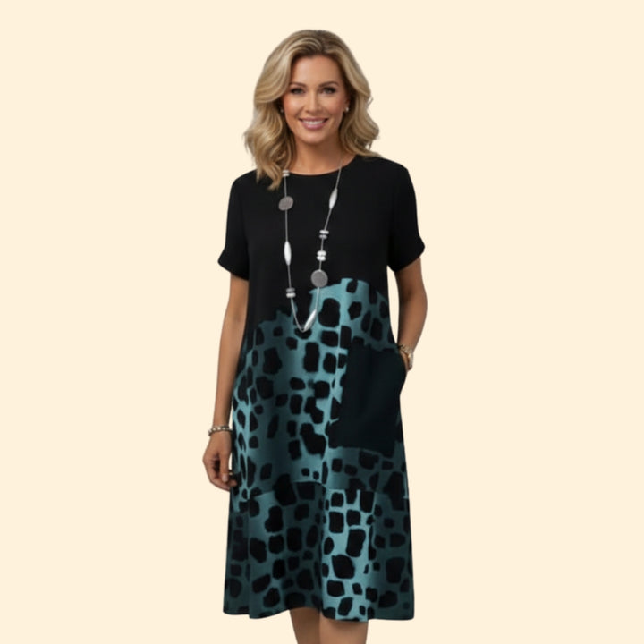 Women's Elegant Graphic Print Dress