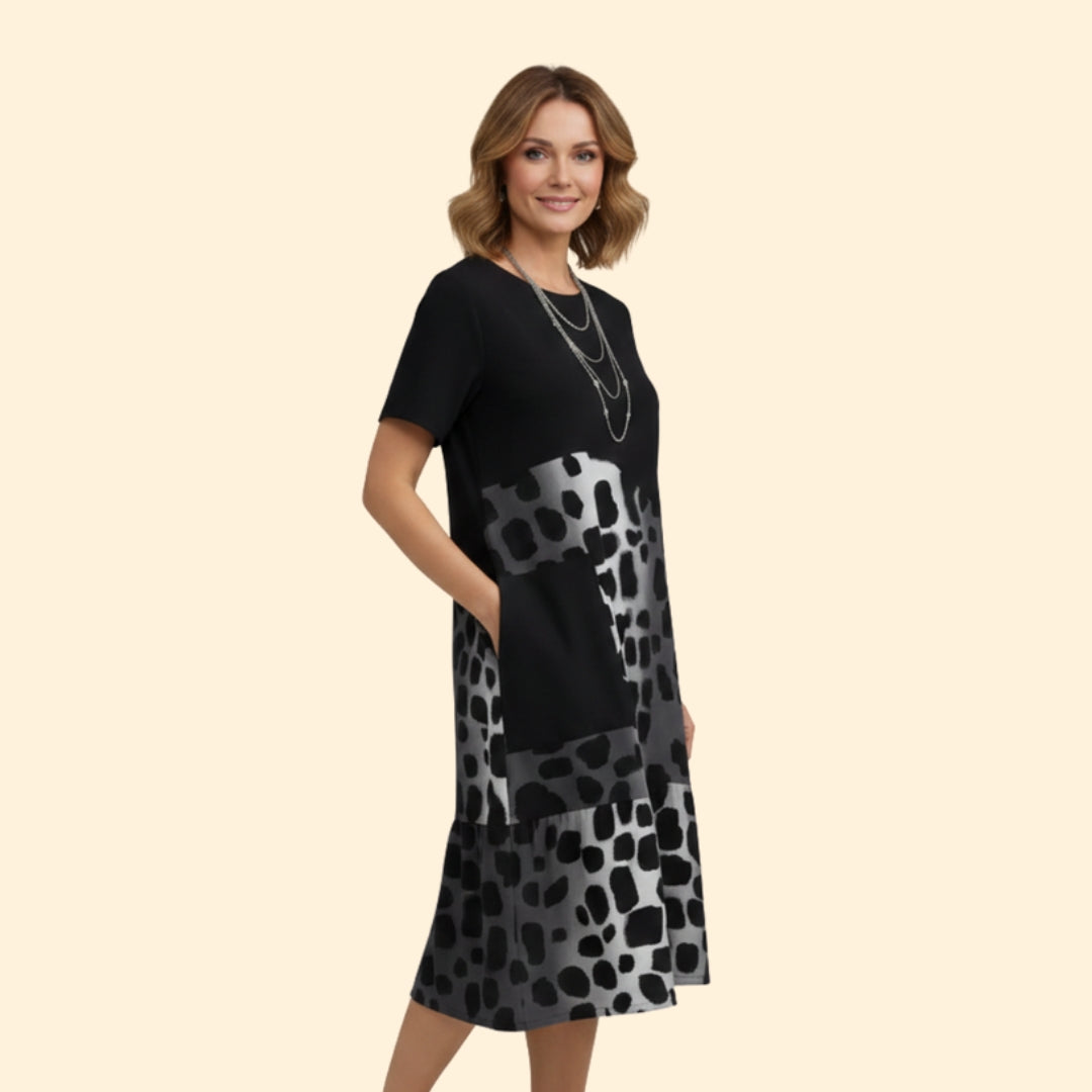 Women's Elegant Graphic Print Dress