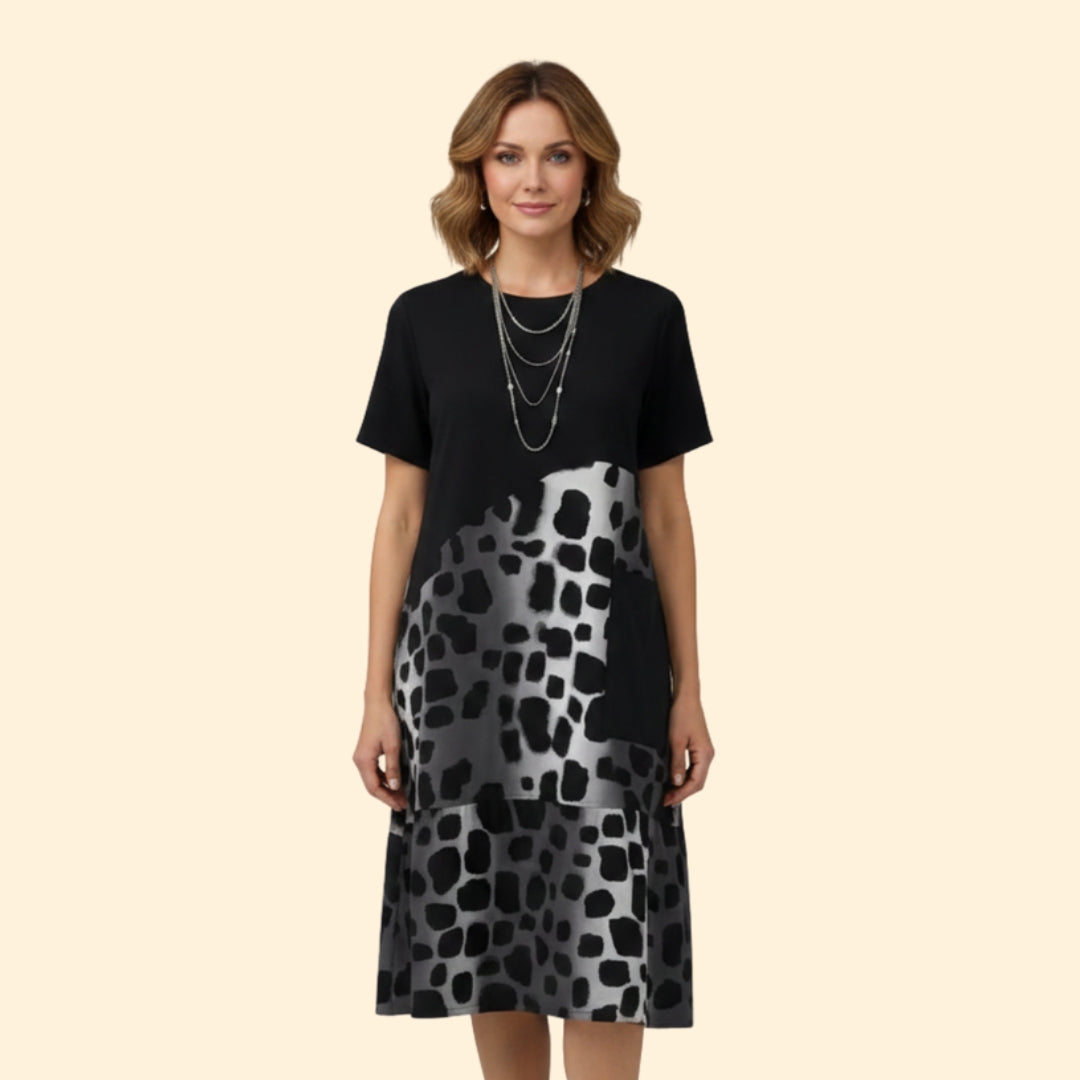 Women's Elegant Graphic Print Dress