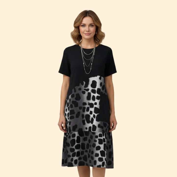Women's Elegant Graphic Print Dress