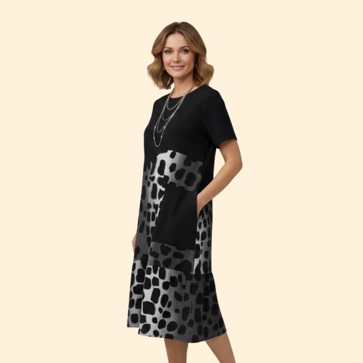 Women's Elegant Graphic Print Dress