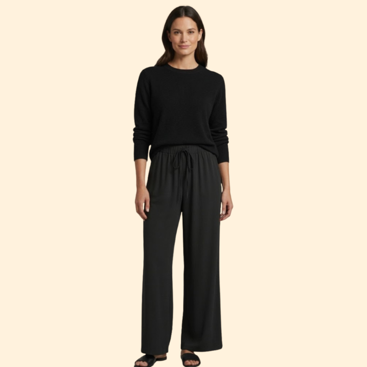Women's Elegant High-Waist Trousers