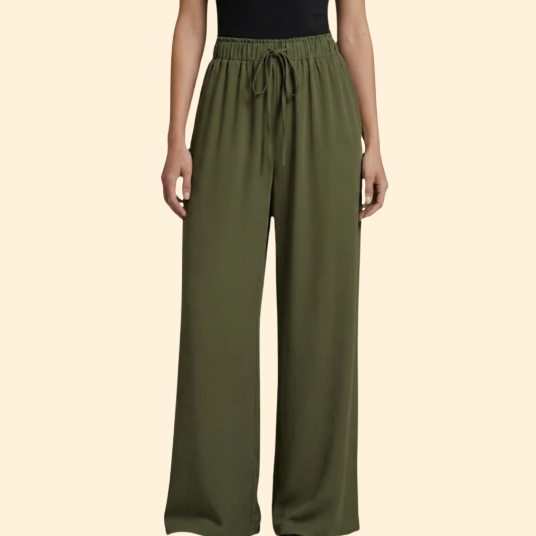 Women's Elegant High-Waist Trousers