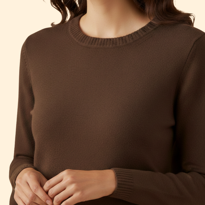 Women's Elegant Knit Mini Dress