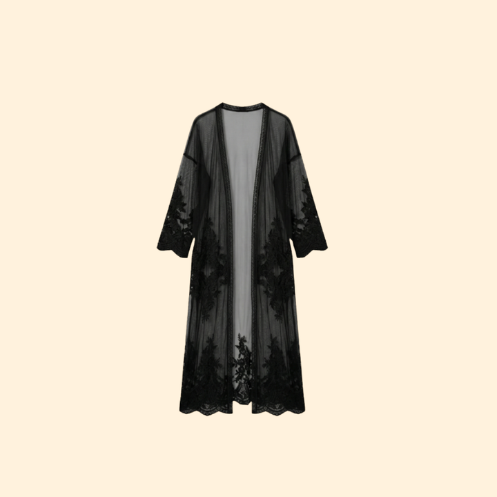 Women's Elegant Lace Beach Kimono