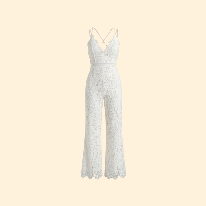 Women's Elegant Lace Jumpsuit
