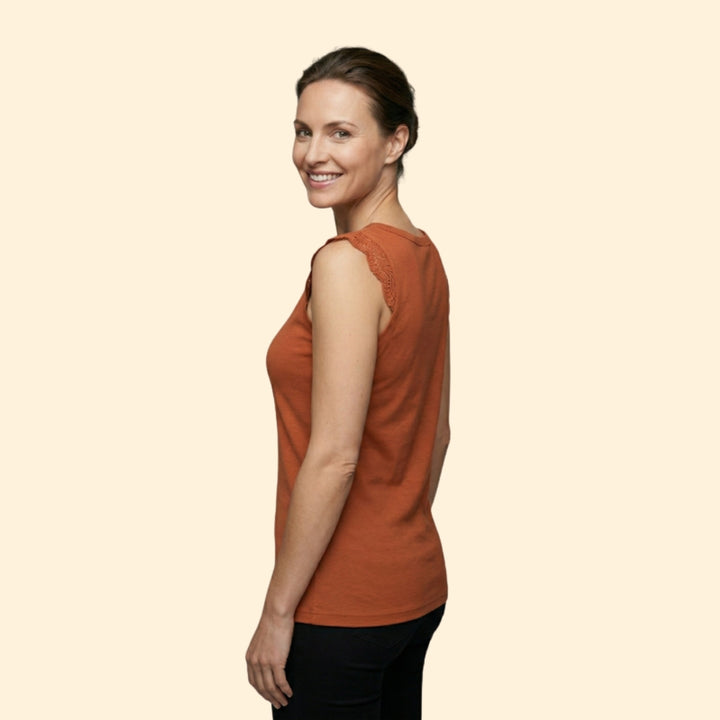 Women’s Elegant Lace Sleeveless Top