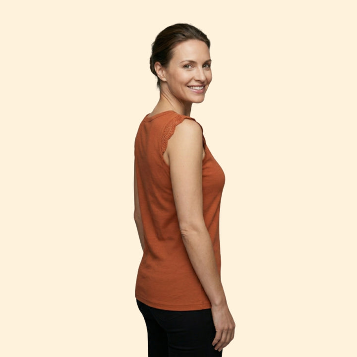 Women’s Elegant Lace Sleeveless Top