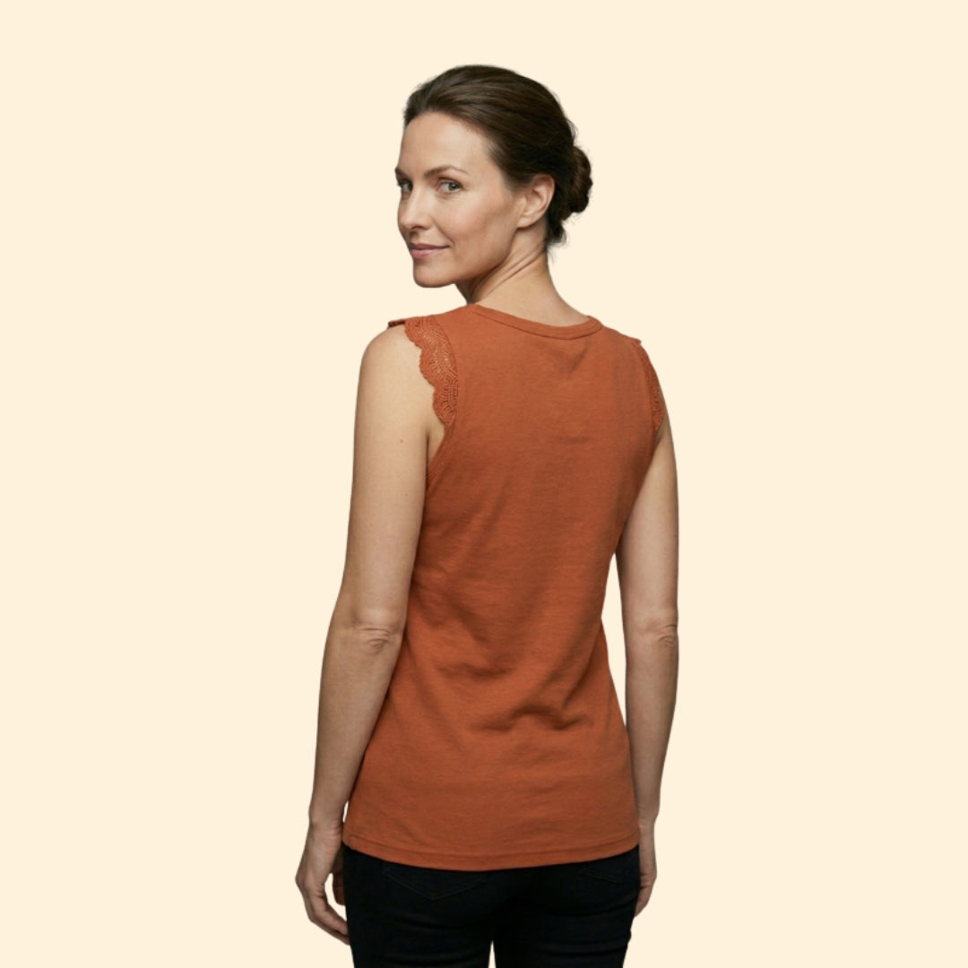Women’s Elegant Lace Sleeveless Top