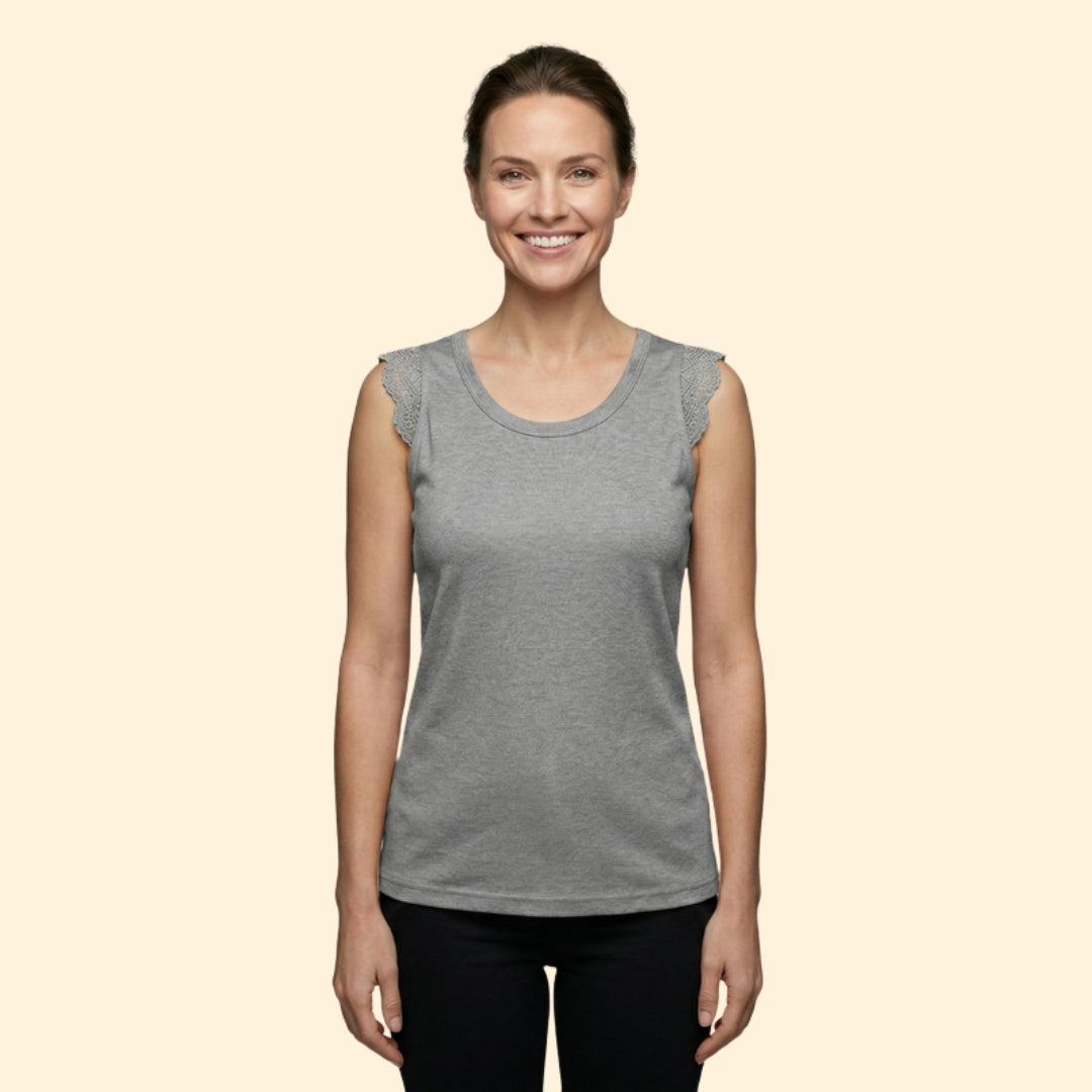 Women’s Elegant Lace Sleeveless Top