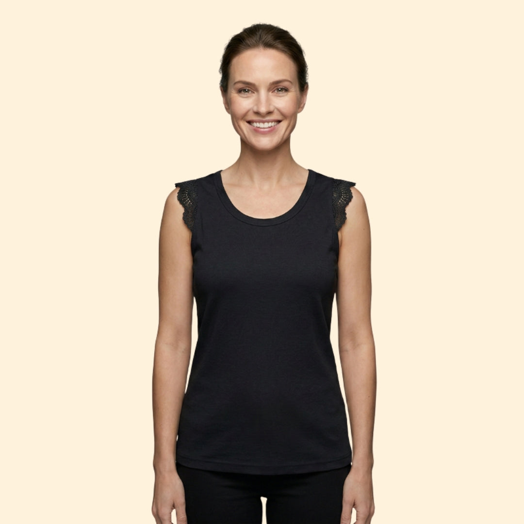 Women’s Elegant Lace Sleeveless Top