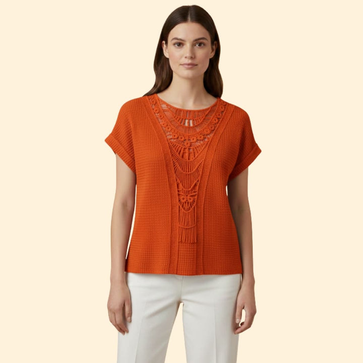 Women's Elegant Lace T-Shirt