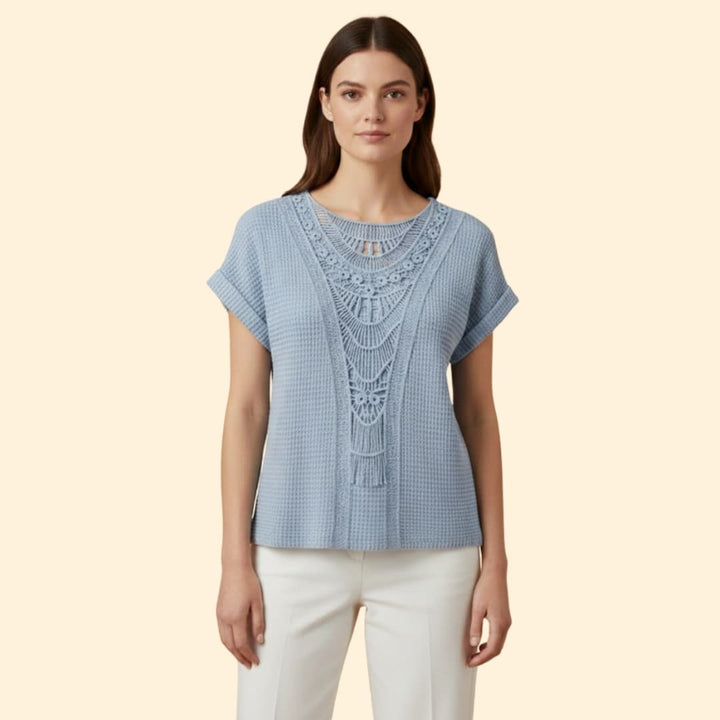 Women's Elegant Lace T-Shirt
