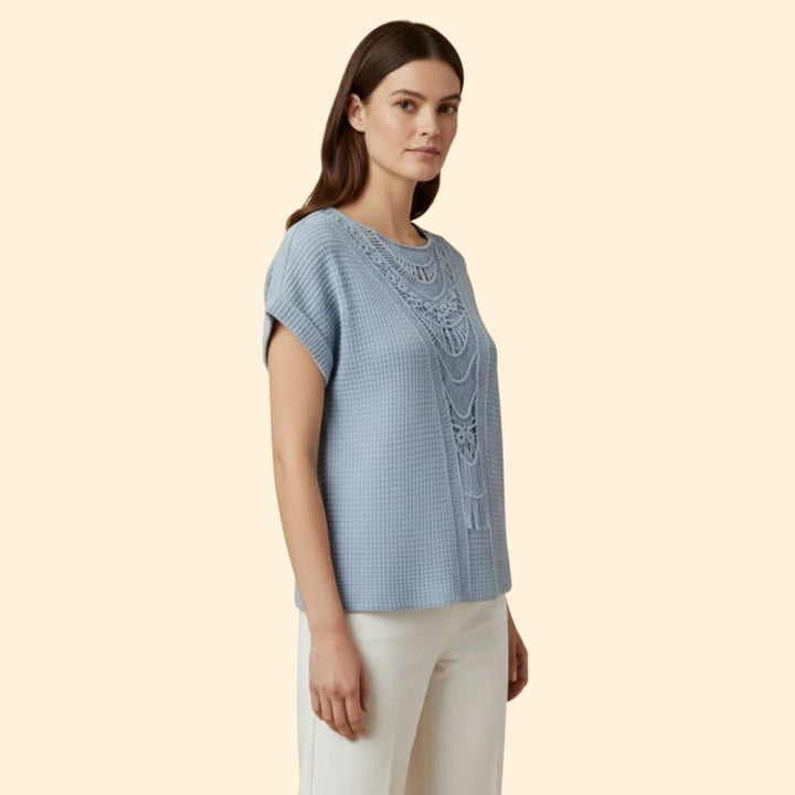Women's Elegant Lace T-Shirt