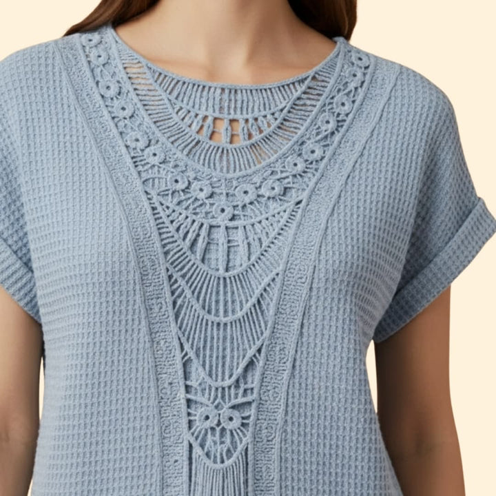 Women's Elegant Lace T-Shirt
