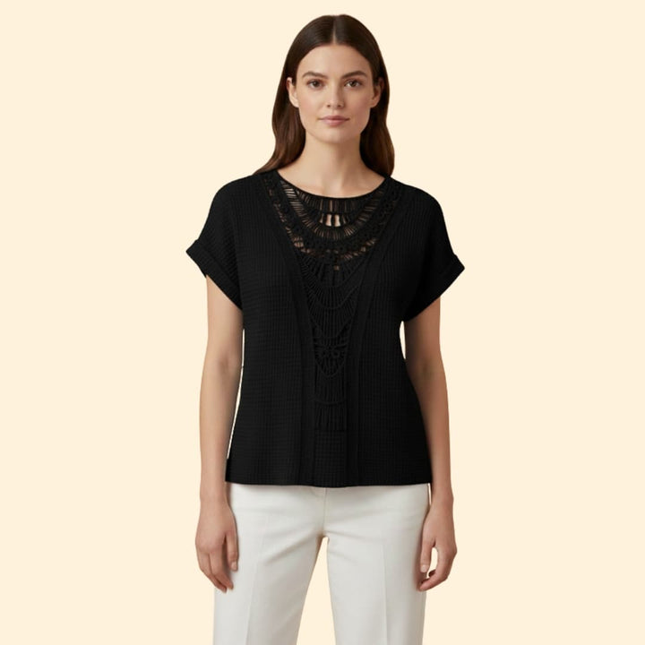 Women's Elegant Lace T-Shirt