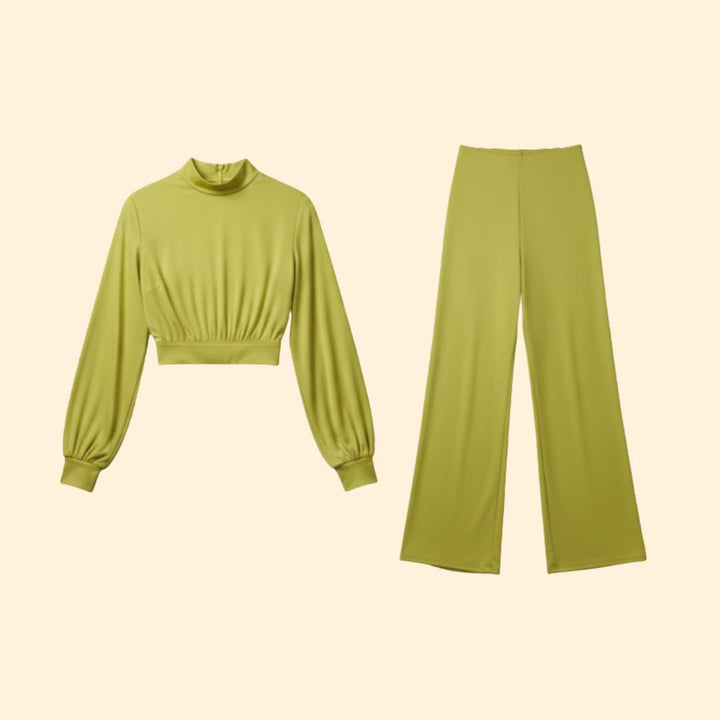 Women's Elegant Long-Sleeve Jumpsuit