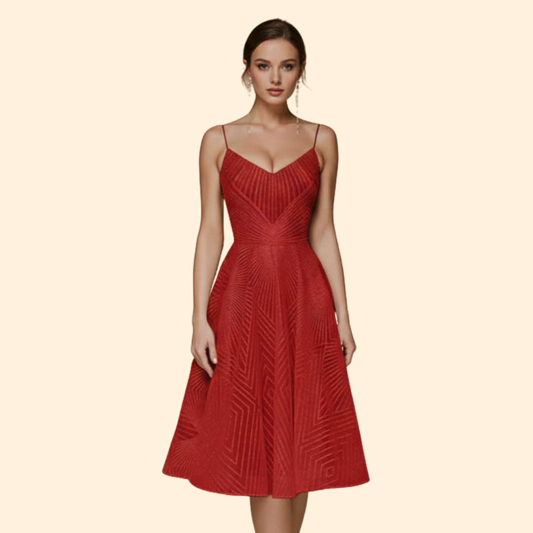 Women’s Elegant Midi Dress