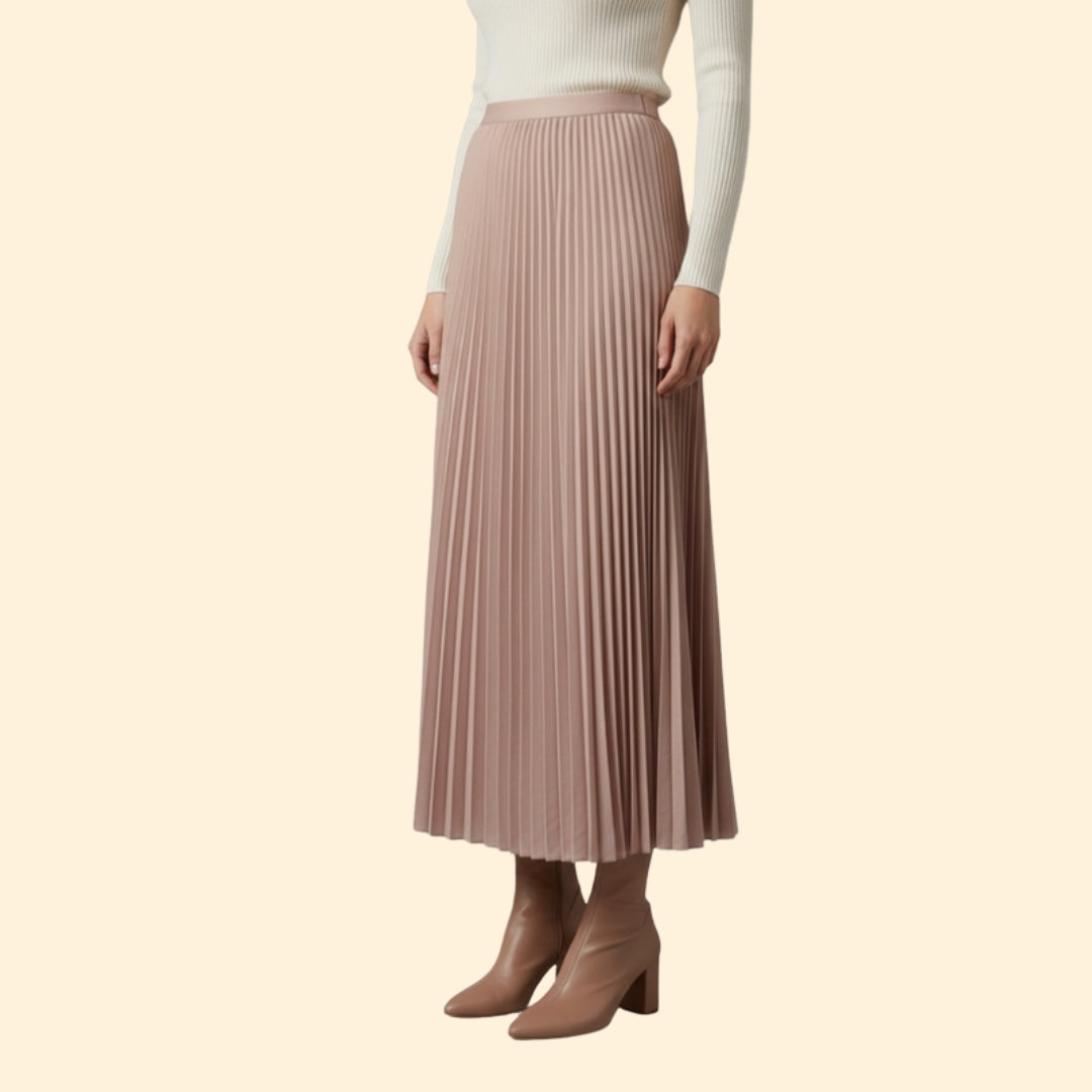 Women's Elegant Pleated Skirt