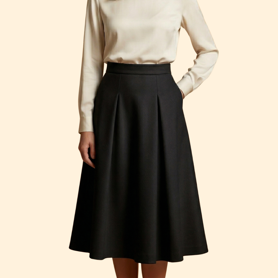 Women's Elegant Pleated Skirt