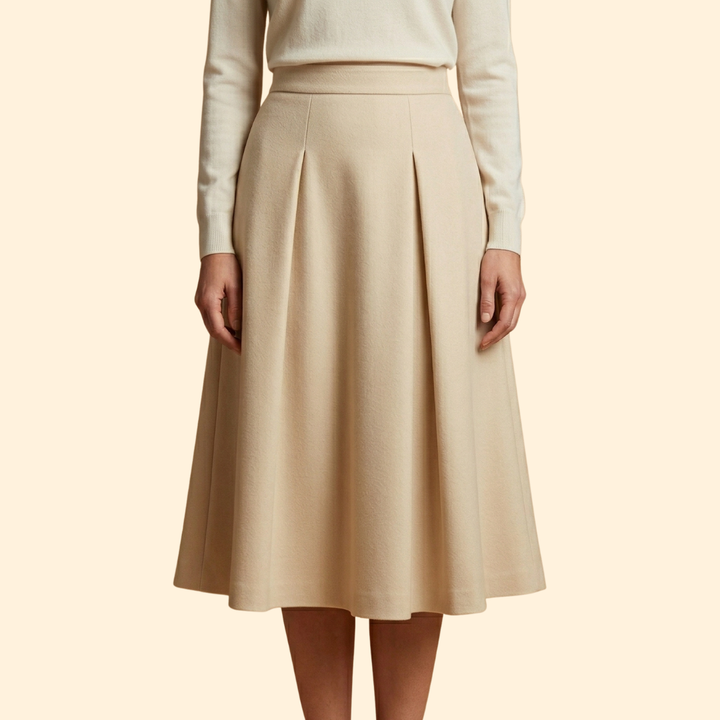 Women's Elegant Pleated Skirt