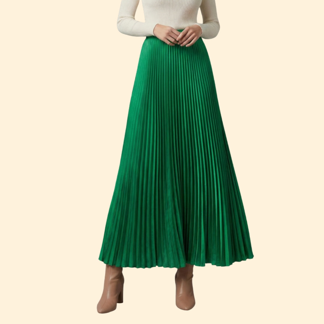 Women's Elegant Pleated Skirt
