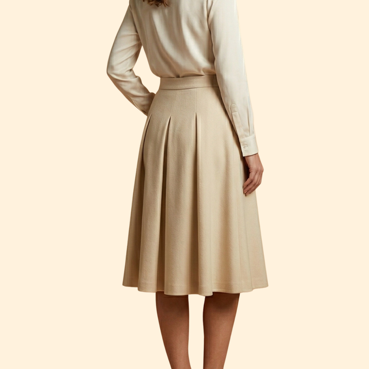Women's Elegant Pleated Skirt