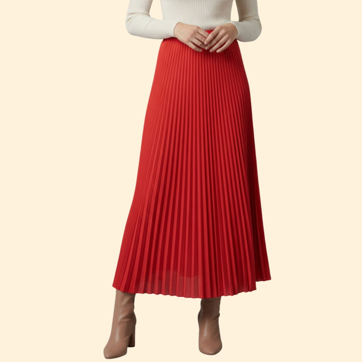 Women's Elegant Pleated Skirt