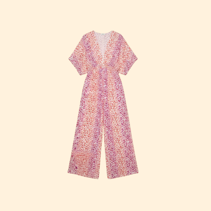 Women's Elegant Printed Jumpsuit