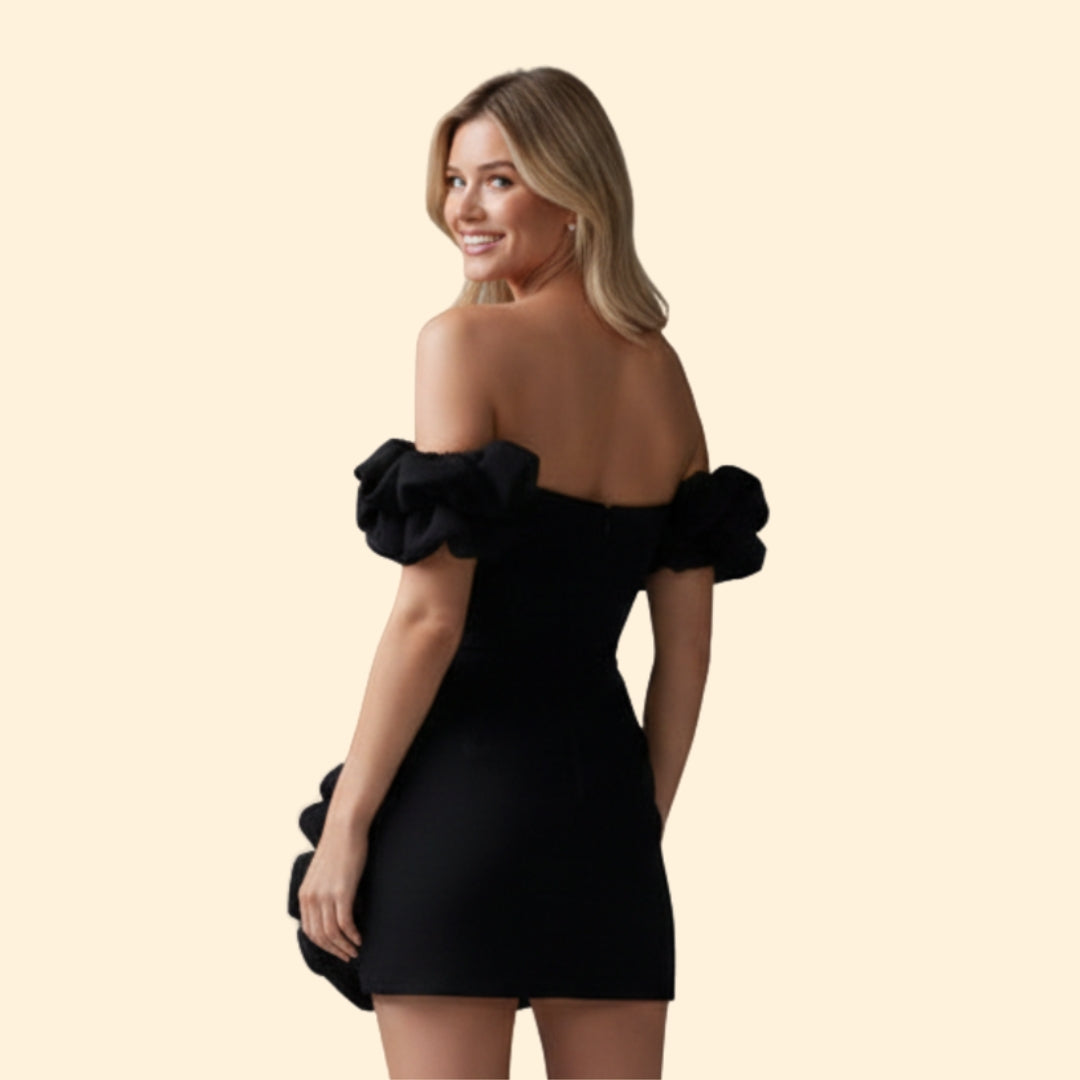 Women's Elegant Ruffle Dress