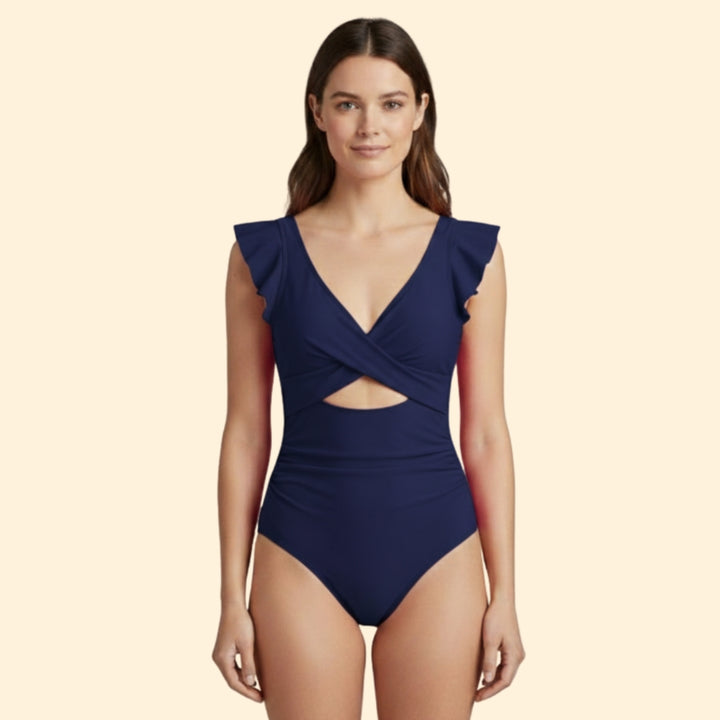 Women's Elegant Ruffle Swimsuit