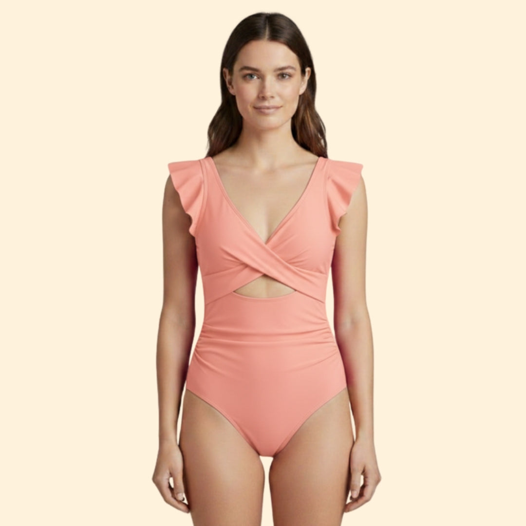 Women's Elegant Ruffle Swimsuit
