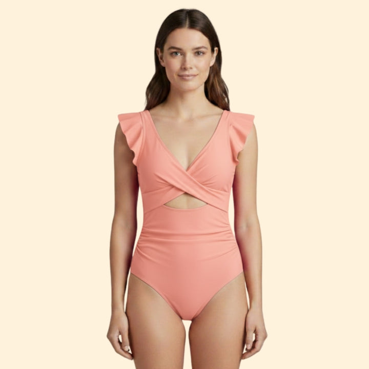 Women's Elegant Ruffle Swimsuit