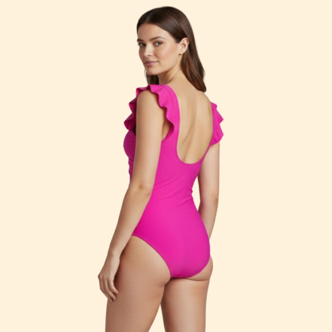 Women's Elegant Ruffle Swimsuit