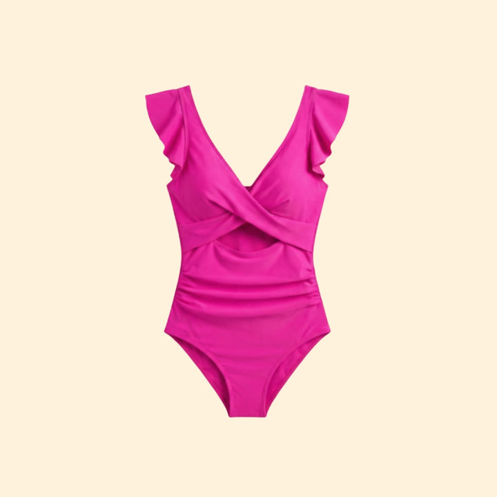 Women's Elegant Ruffle Swimsuit