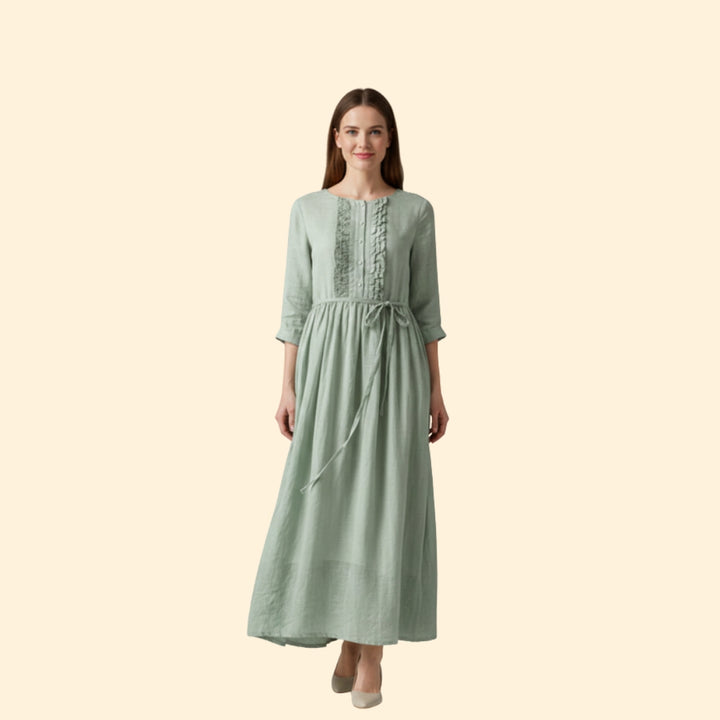 Women's Elegant Ruffled Dress